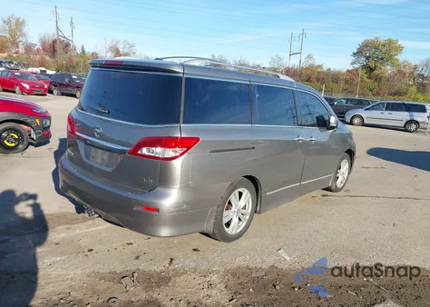 2013 Nissan Quest Le from USA, damaged, VIN JN8AE2KPXD9066864